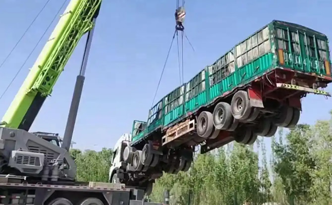 兴安盟道路脱困救援案例